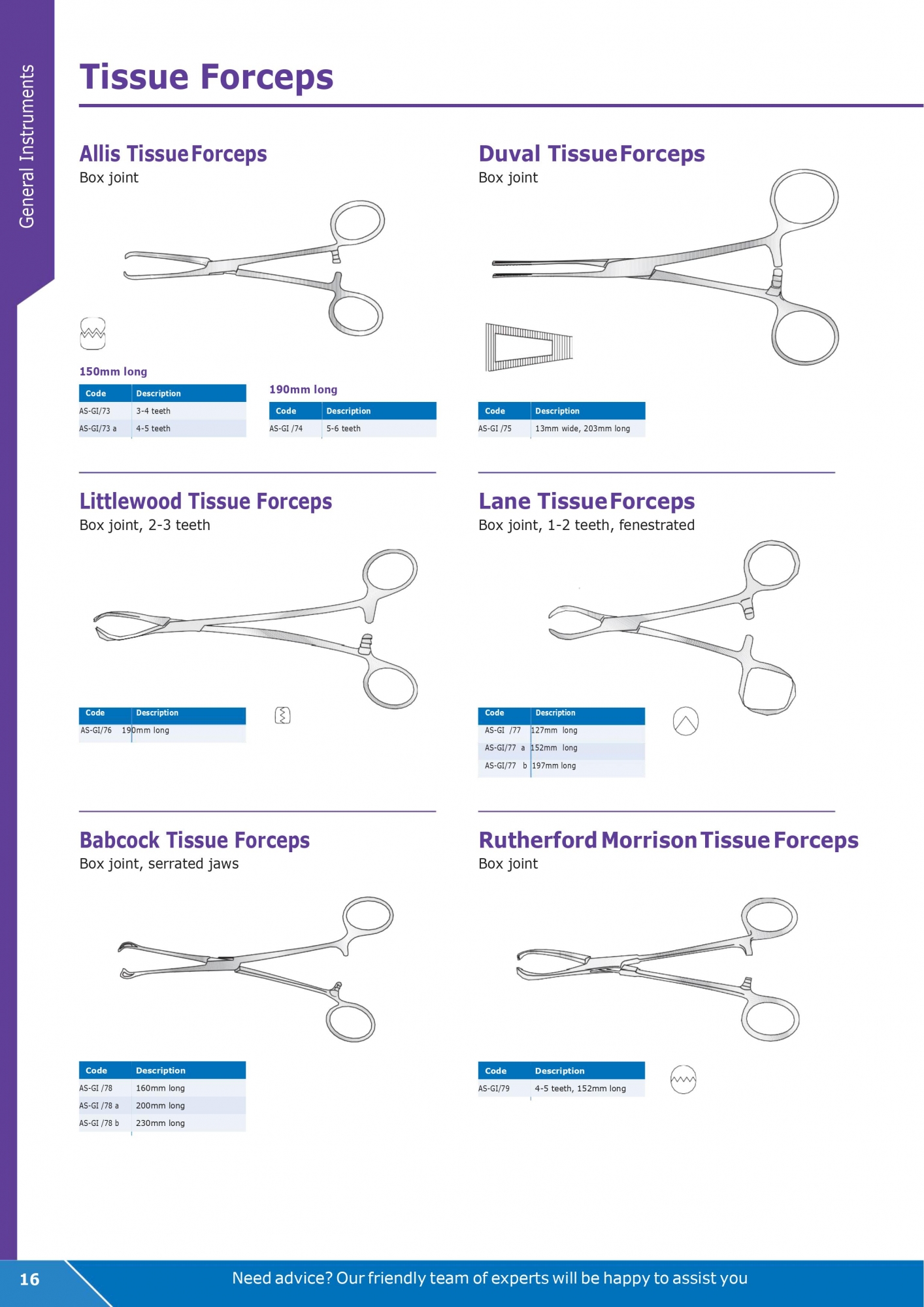 Tissue Forceps